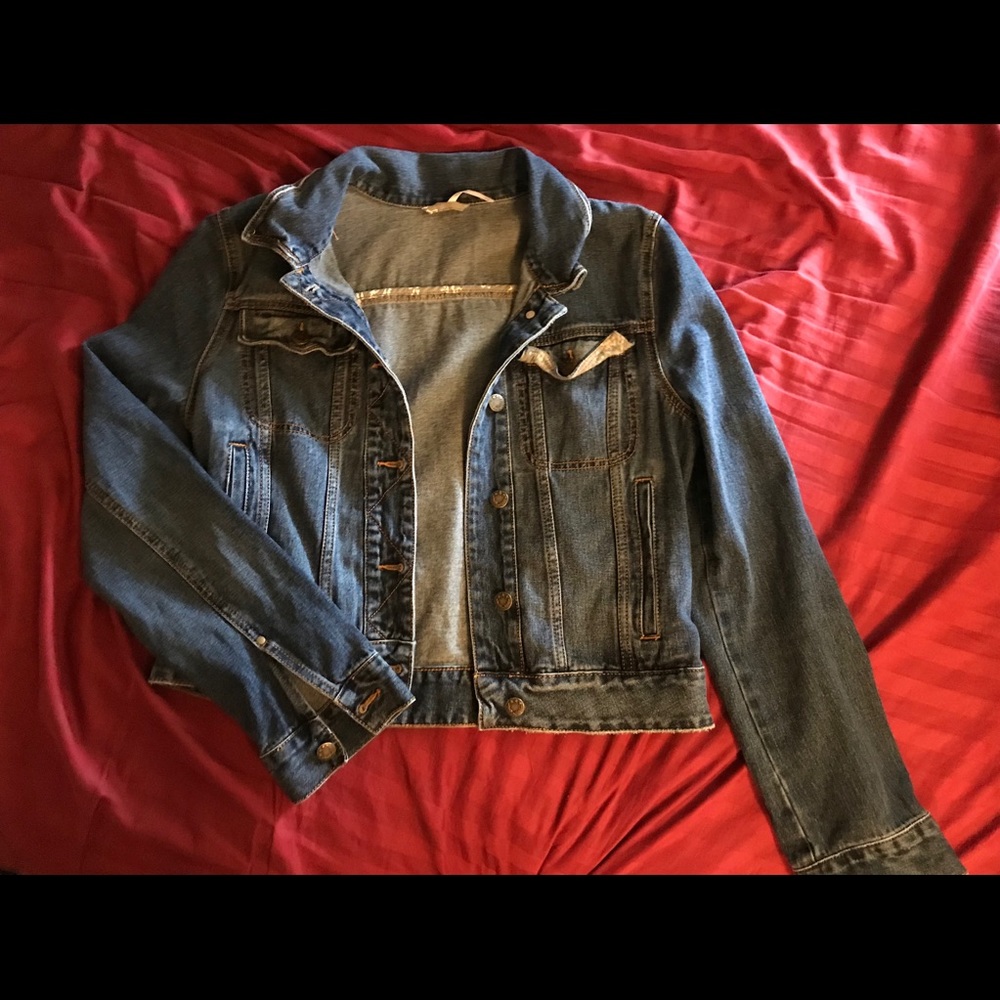 Free People Denim jacket size medium